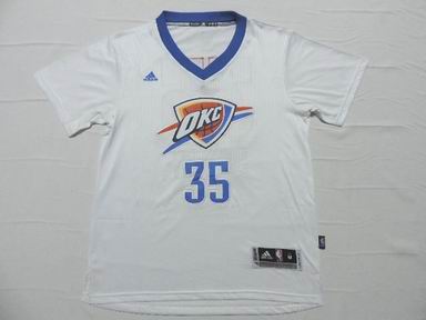 NBA Oklahoma City Thunder 35 Kevin Durant white Jersey