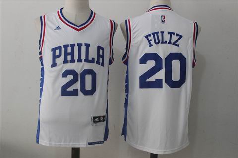 NBA Philadelphia 76ers #20 FULTZ white jersey