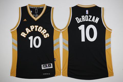 NBA Toronto Raptors #10 DeROZAN black jersey