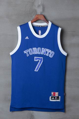 NBA Toronto Raptors #7 Lowry blue jersey