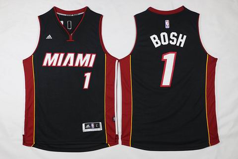 NBA miami heats #1 Bosh black jersey