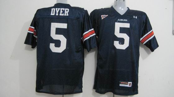 NCAA Auburn Tigers 5 Michael Dyer Navy Blue College Football Jersey