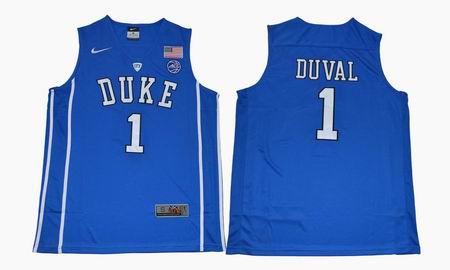 NCAA Duke Blue Devils #1 Kyrie Irving Basketball Jersey blue
