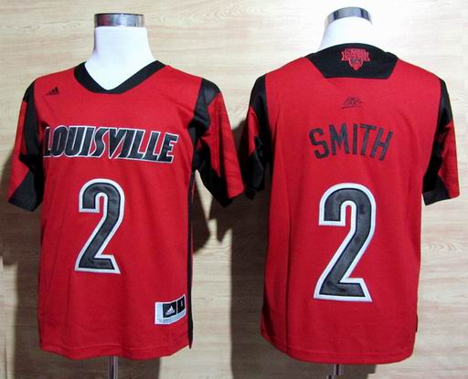 NCAA Louisville Cardinals 2013 March Madness Russ Smith 2 Jersey - Red