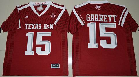 NCAA Texas A&M Aggies #15 Myles Garrett College Football Jersey Maroon