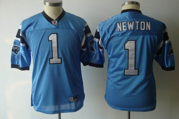NFL Carolina Panthers 1 Cam Newton Blue Youth Jersey