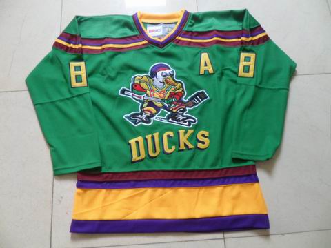 NHL Anaheim Ducks 8 Selanne green jersey