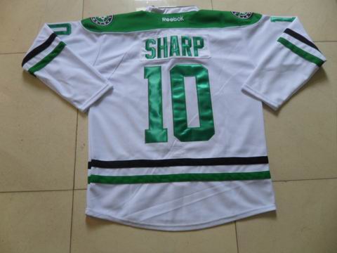 NHL Dallas Stars 10 Sharp white jersey