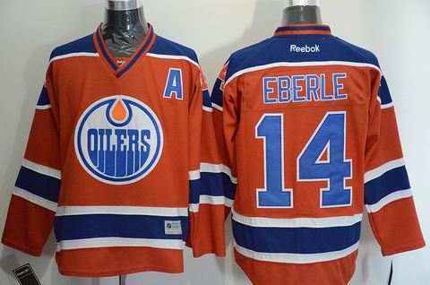 NHL Edmonton Oilers 14 Eberle orange jersey