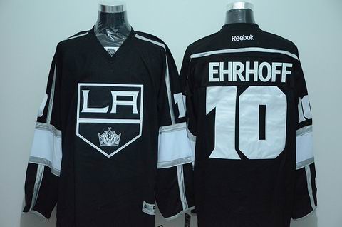 NHL Los Angeles Kings 10 Ehrhoff black jersey