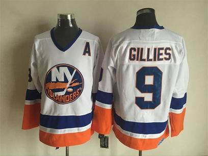 NHL New York Islanders #9 Gillies white jersey