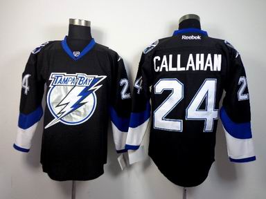 NHL Tampa Bay Lightning 24 Callahan black jersey