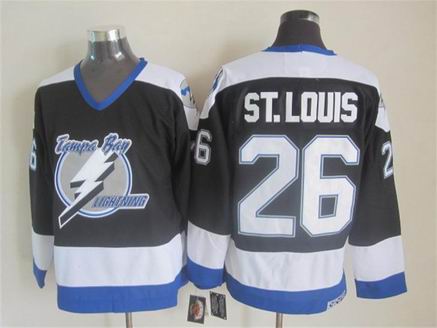 NHL Tampa Bay Lightning 26 St.Louis black jersey