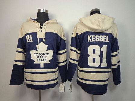 NHL Toronto Maple Leafs 81 Kessel blue Hoodies Jersey