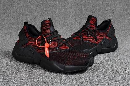 Nike Air Huarache Drift PRM shoes black red