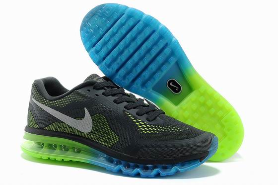 Nike Air Max 2014 men shoes black yellow blue