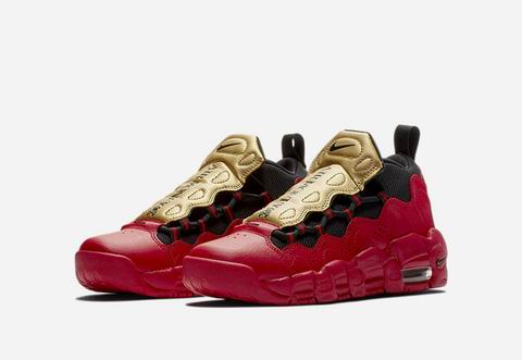 Nike Air More Money red golden