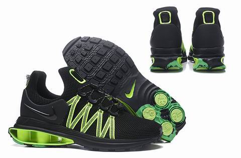 Nike Air Shox Gravity shoes black green