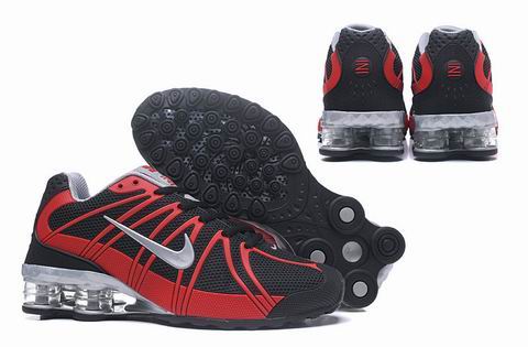 Nike Air Shox OZ D shoes black silver red