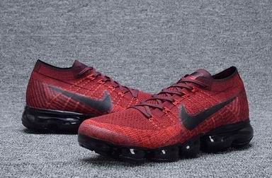 Nike Air Vapormax Flyknit shoes burgundy