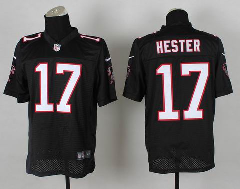 Nike NFL Atlanta Falcons 17 Hester black elite jersey