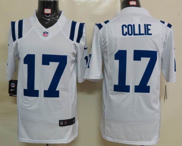 Nike NFL Indianapolis Colts 17 Collie White Limited Jersey