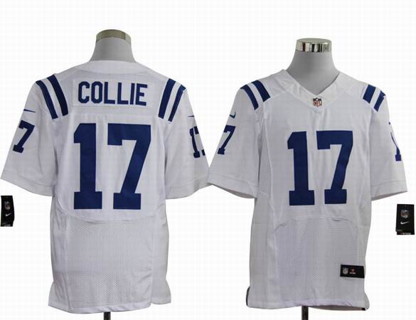 Nike NFL Indianapolis Colts 17 Collie white Elite Jersey