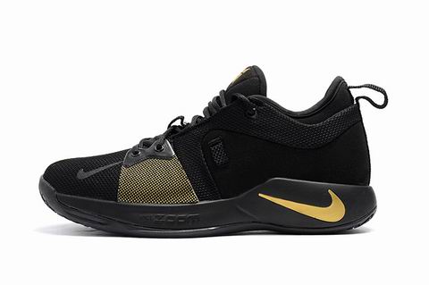 Nike PG 2 shoes black golden