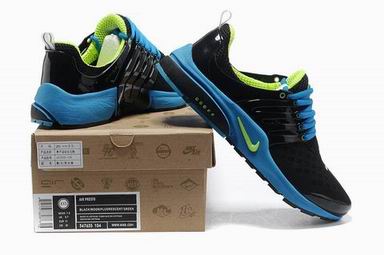 Nike Presto black blue green