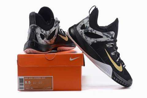 Nike Zooe Hyperrev 2015 shoes black golden