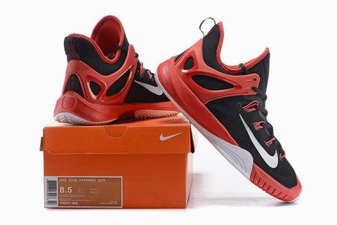 Nike Zooe Hyperrev 2015 shoes black red