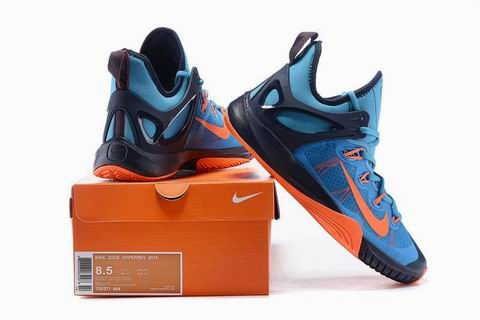 Nike Zooe Hyperrev 2015 shoes blue orange
