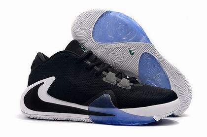 Nike Zoom Freak 1 shoes black white blue