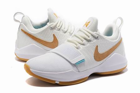 Nike Zoom PG 1 EP shoes white golden