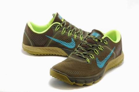 Nike Zoom Terra Kiger shoes brown blue green