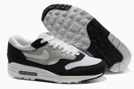 Nike air max 87 shoes grey white black