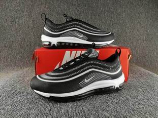 Nike air max 97 shoes black grey