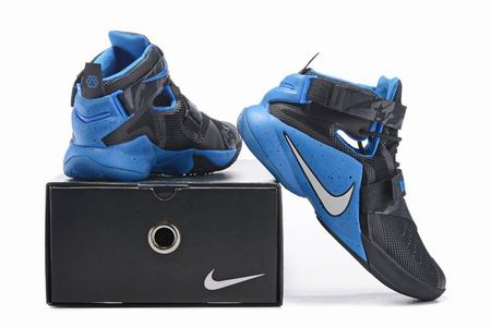 Nike james 9 shoes black blue