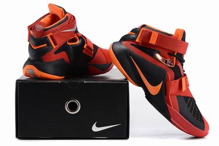 Nike james 9 shoes red black