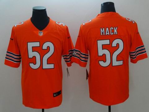 Nike nfl Chicago Bears #52 Khalil Mack orange vapor untouchable limited jersey