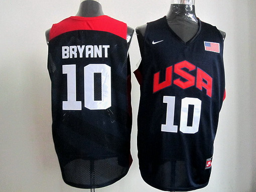 USA Olympic basketball jersey USA 10 Bryant blue