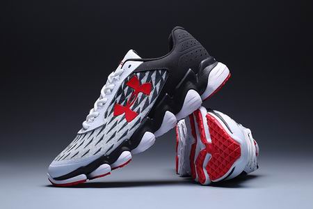 Under Armour Curry shoes white black red