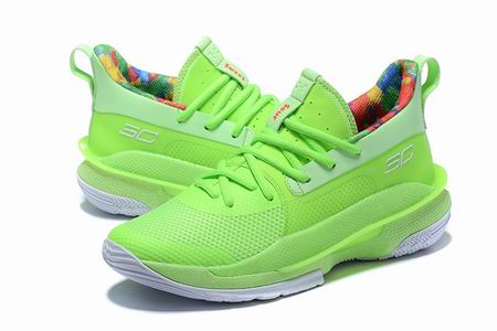 Under Armour curry 7 shoes candy green