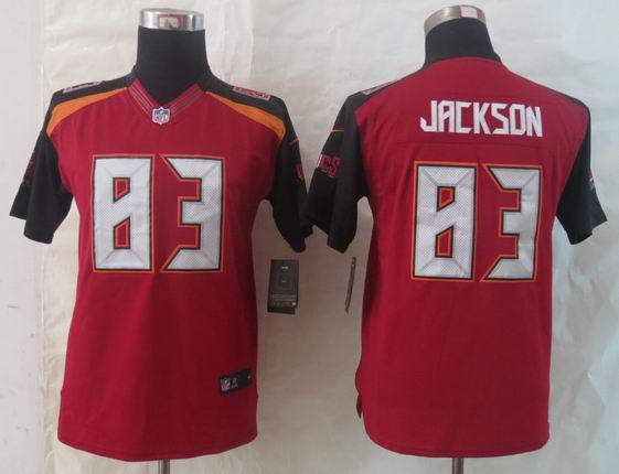 Youth 2014 New Nike Tampa Bay Buccaneers 83 Jackson Red Limited Jerseys