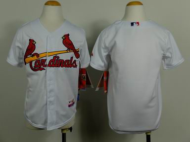Youth MLB Cardinals blank white jersey