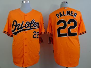 Youth MLB Orioles 22# Palmer orange jersey