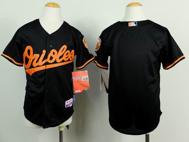 Youth MLB Orioles blank black jersey