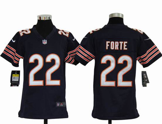 Youth Nike NFL Chicago Bears 22 Forte blue stitched jersey