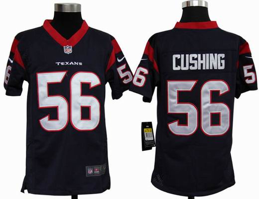 Youth Nike NFL Houston Texans 56 Cushing blue Stitched jersey