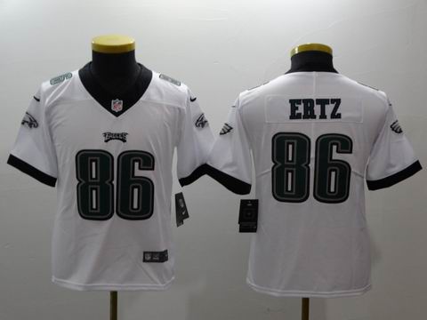 Youth nike nfl eagles #86 Ertz white rush II limited jersey